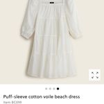 J.Crew  Cotton Voile Coverup Photo 1