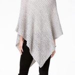 Steve Madden  Oversized Cowl-Neck Sweater Knit Poncho Photo 1