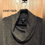 AGB dolman sleeve cowl neck sweater. NWT Medium Gray Photo 2