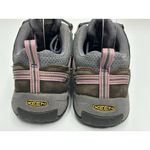 Keen  Steen Vent Hiking Shoes Womens Size 10 Gray Leather Outdoor Photo 5