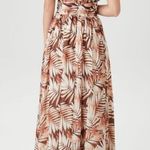 Forever 21 Tropical Leaf Print Maxi Dress Photo 1