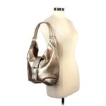 Michael Kors  Hutton Solid Bronze Genuine Leather Hobo Bag Photo 1