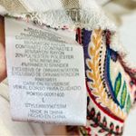 Democracy  - Bohemian Multicolor Patterned Top Sleeve drop neckline Photo 7