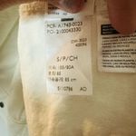 Levi's  Women’s White Silver Button Ex Boyfriend Denim Jacket Size Small Photo 10