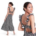 RIXO x Target Floral Midi Dress Black Size 6 Photo 1