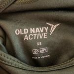 Old Navy  Active Light Support Strappy Sports Bra, Green, Size XS, NWOT Photo 3