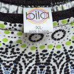 BILA BOHEMIAN SEQUIN & CROCHET TANK TOP SZ: XL Black Photo 8