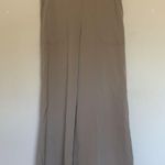 Max Studio  London Beige Tan Wide Leg Elastic Waist Pull On Pants Womens Small Photo 0