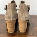 Michael Shannon MICHAEL By  Women's Suede 3” Heel Ankle Booties Tan Size 7 Photo 2