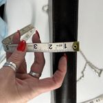 CRIZ Swiss Handmade Clutch Shoulder Bag Asymmetrical Brown Leather Minimalist Photo 14