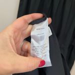 Quince  Black 100% Organic Cotton Poplin Tiered Maxi Dress Sz M Photo 8