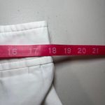 Talbots  White Heritage‎ Cotton Blend Pants 14 Ankle Casual Stretch Lightweight Photo 7