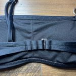 Xhilaration Women's Ring Bralette Bikini Top Black Adjustable Strap Padded Small Photo 7
