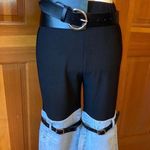 Nwt, Lavishly Paris Two Tone Denim Flare Leg Pants. Photo 3