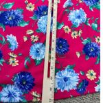 Vintage Plus Size Womens Top MuuMuu Shirt Peasant Hawaiian Pink Floral Boho Photo 11