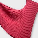 margaret o'leary Cynthia Pleated Knit Skirt in Watermelon Photo 1