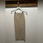 Cuts Clothing Cuts Coreflex Split Skirt Ribbed Bodycon  Tan Taupe Size XS Photo 1