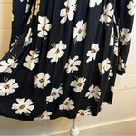 American Eagle  Outfitters Black Floral Dress BabyDoll Fairy Western Medium Photo 6