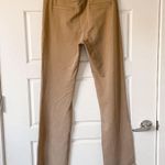 Betabrand Boot-Cut Classic Dress Pant Yoga Pants Khaki Twill Photo 3