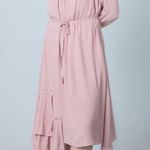 Solika White Asymmetrical Dahlia Dress Lagenlook Minimalist Size L Size L Photo 7