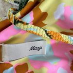 Maaji Deep V Vintage Age Safari Reversible Floral One Piece Swimsuit, S Photo 5