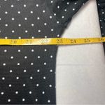 Ralph Lauren Lauren Black Long Sleeved Sweater White Polka Dots Large Classic Photo 9