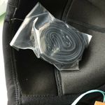 Kona Sol  Bikini Top Bandeau Underwire Spaghetti Strap Black Size 22W Photo 2