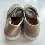 Toms Altair Beige Fabric Slip On Velcro Sneakers ADJUSTABLE STRAP Size 8.5 Photo 3