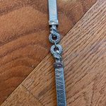 Lia Sophia leather and crystal silver bracelet Photo 0