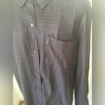 Rails  Bianca plaid button down shirt dress charcoal shadow size small Photo 6