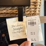 Abercrombie & Fitch NWT The Ankle Straight Ultra High Rise Curve Love Jeans, 25 Photo 2