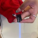 Amazon Trendy Queen () Rutched Red Top Photo 2