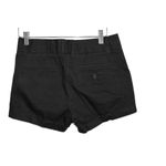 J.Crew Womens 3" Broken-In 36234 Black Cotton Pockets Chino Shorts Size 00 Photo 1