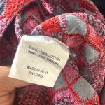 Tularosa X Revolve Embroidered Wide Leg Jumpsuit Red and Pink Patterned Cropped Photo 9