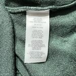 Vila Milano  Hunter Green Layered Look Wool Sweater with Pleated Blouse Large Photo 10