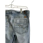 Bongo Vintage Y2K  Jeans Juniors 13 Flare Pockets Low Rise Distressed 2000s Photo 1