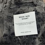 Good American  Good 90s Denim Jeans Shorts High Waisted Black size 26 Photo 4