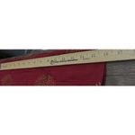 Sassafras Autumn Midi Dress XS Burgundy Gold Tree Print Fall Modest Boho Cottagecore Artsy Photo 6