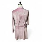 Juicy Couture Y2K Juicy‎ Couture Velvet Pink Velour Rhinestone Logo Robe Loungewear coquette Photo 1