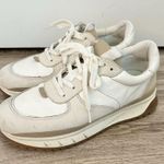 Madewell  Kickoff Trainer Sneakers in Antique Cream Multi Size 7 Photo 4