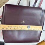 Kate Spade  Leather Backpack Burgundy Photo 11