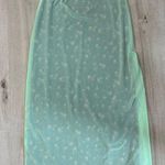 Urban Outfitters Mariah Layered Mini Skirt Ditsy Floral Green Black Size XS/S Photo 0