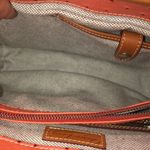 Dooney & Bourke Orange Ostrich Leather Crossbody Shoulder Bag Design NWOT Photo 14