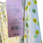 Wild Fable Mini Skirt - Light Blue with Green Floral Photo 3