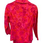 Unbranded Handmade Women’s Silk Feel Blazer Floral Long Sleeve‎ Jacket Size 8 Pink Photo 1