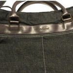 Wendy Bellissimo Black Denim Diaper Bag Change Pad Photo 1