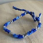 Handmade Katrina Bracelet, anklet, trendy, comfortable, tie, embroidery thread, woven, gi Photo 0