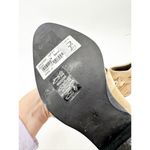 All Saints Lior Suede Leather Zip Western Block Heel Ankle Booties Desert Tan 36 Size 6 Photo 5