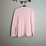 Talbots  pastel pink sweater blazer Photo 4