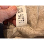 ZARA  Midi Dress Medium Sand Jacquard Cotton Stretch Tank Square Neck Wide Straps Photo 6